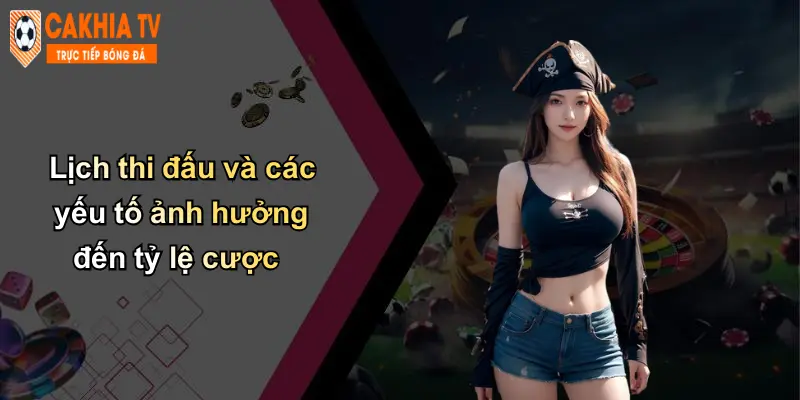 Lịch thi đấu và các yếu tố ảnh hưởng đến tỷ lệ cược