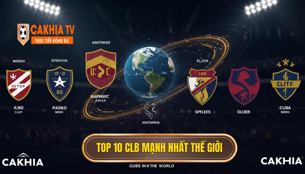 Top 10 Câu Lạc Bộ Mạnh Nhất Thế Giới Danh Sách Chi Tiết