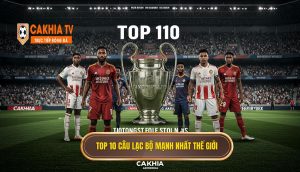 Top 10 Câu Lạc Bộ Mạnh Nhất Thế Giới