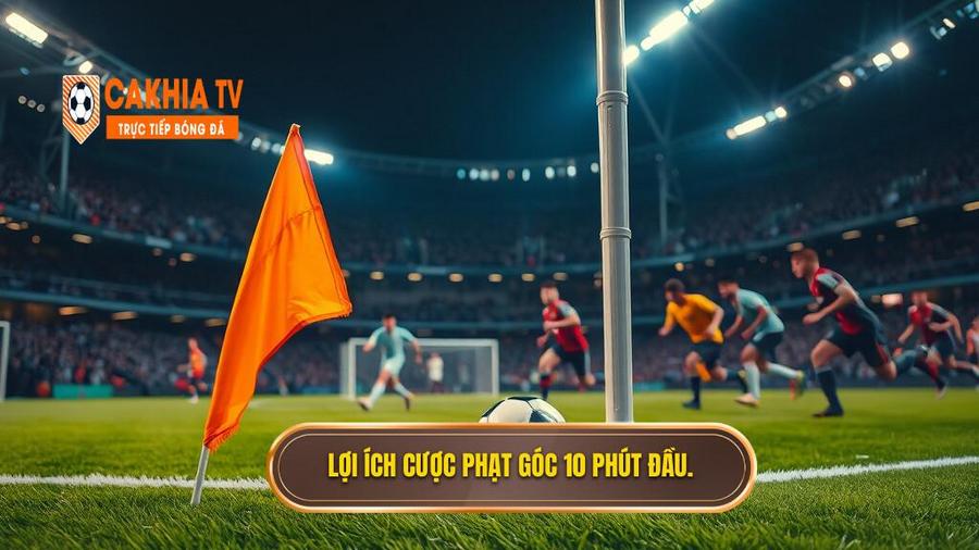 Tại sao nên chọn kèo cược đội nhận quả phạt góc trong 10 phút đầu?