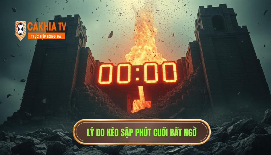 Phút cuối khiến kèo sập không kịp trở tay: Cạm bẫy và bí kíp né 2 Giải mã hiện tượng phút cuối khiến kèo sập không kịp trở tay