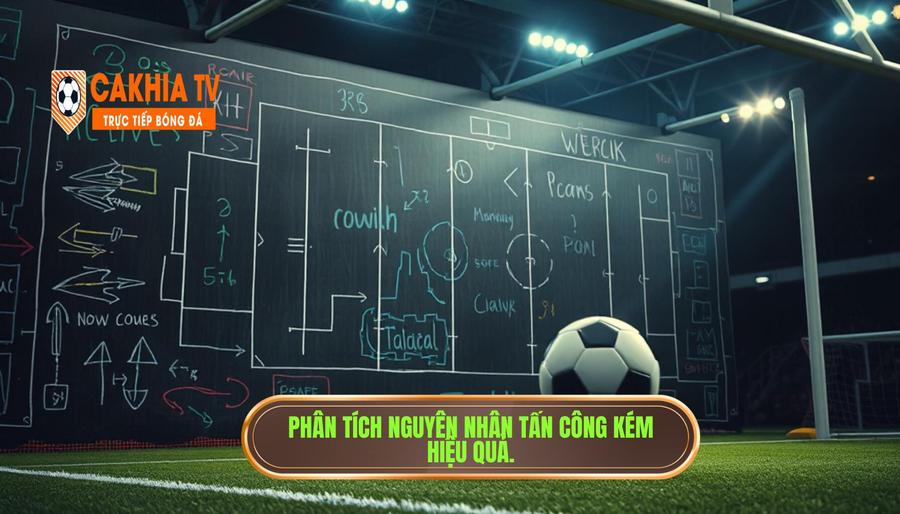 Cửa trên ép sân nhưng chưa tạo cách biệt: Phân tích và Giải pháp 3 Phân tích nguyên nhân chiến thuật: Tại sao sự áp đảo không đi đôi với bàn thắng?