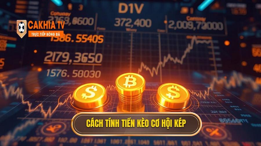 Cách tính tiền trong Kèo cơ hội kép (Double Chance)